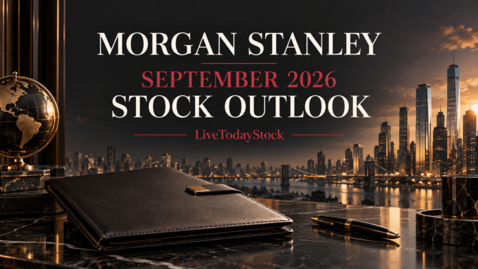 Conceptual editorial illustration for Morgan Stanley's September 2026 stock outlook.